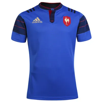  France Home Rugby Jersey 2016 Men’s - Premium French Rugby Gear with ClimaLite