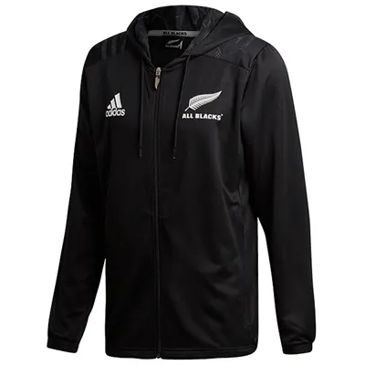 Sweat à capuche noir All Blacks