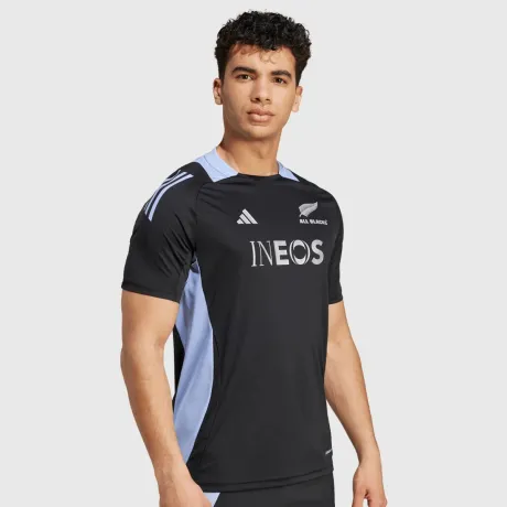 All Blacks 2024 Mens Performance Tee – Slim Fit & Moisture-Wicking