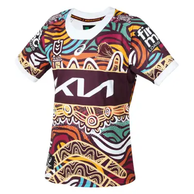 Maillot Autochtone Brisbane Broncos 2023 – Édition Limitée