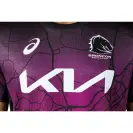 Tee-shirt entraînement 2024 Brisbane Broncos – Officiel Homme