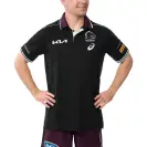 Brisbane Broncos 2025 Black Polo – Official Men’s Training Gear