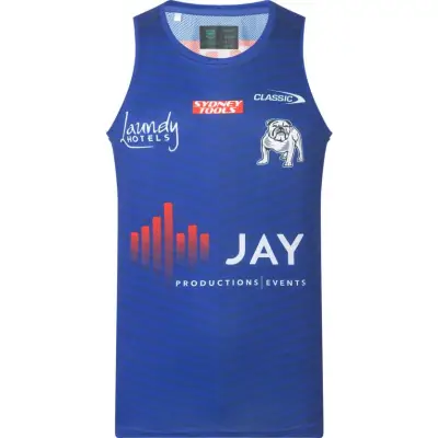 Maillot d’Entraînement Bulldogs 2023 – Rugby Homme Canterbury-Bankstown