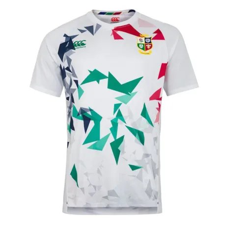 British & Irish Lions Rugby Jersey 2020 | White Graphic CCC Shirt