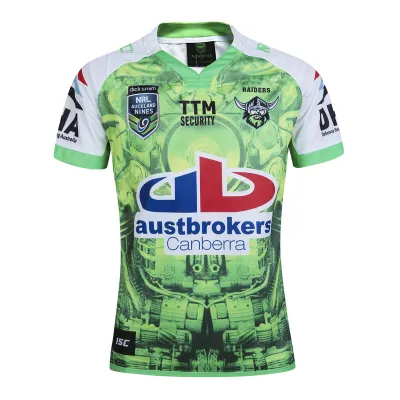 Maillot Canberra Raiders Auckland 9’s 2016 coupe slim tissu performance ISC