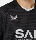 Castore Ulster Rugby Away Shirt 2025 – Black Fan Jersey for Men
