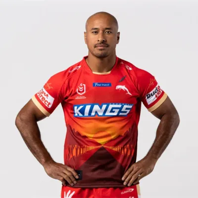 Maillot de Rugby Homme Dolphins Anzac 2023 | Maillot NRL Officiel | Confort et Durabilité