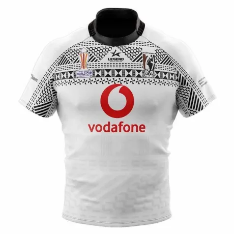 RLWC Fiji Bati Mens Away Rugby Jersey 2021 – Quick-Dry Rugby Jersey