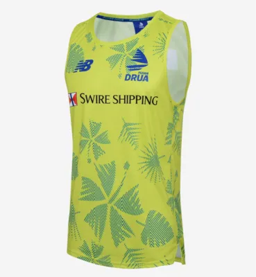 Fiji Drua Training Singlet 2024 – Official New Balance Singlet