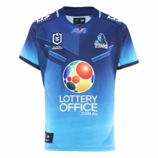 Gold Coast Titans Men's Home Rugby Jersey 2025