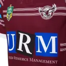 Manly Sea Eagles 2017 men’s NRL home jersey with Est 1947 neckline and premiership collar