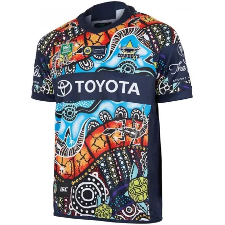 Maillot indigène North Queensland Cowboys 2018 Homme