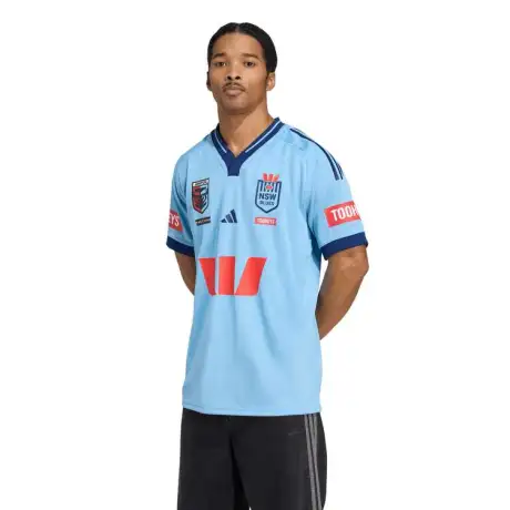 NSW Blues State of Origin 2025 Men's Home Jersey by adidas