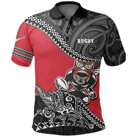 New Zealand Maori Polo Shirt | Comfortable & Authentic Design
