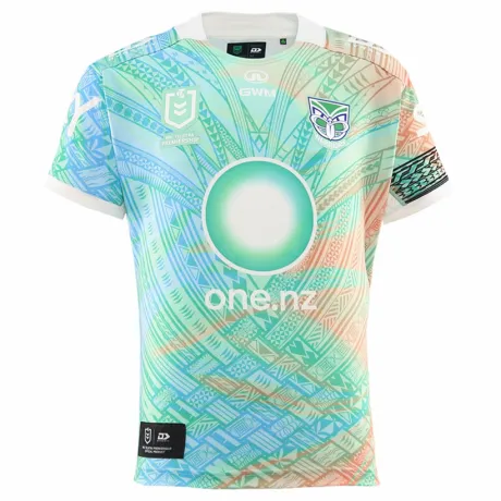 New Zealand Warriors Pasifika Rugby Jersey 2025 – Vibrant & Sustainable