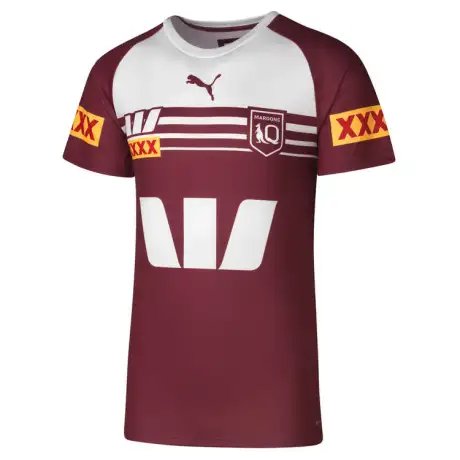 Tee Entraînement QLD Maroons 2024 – Officiel State of Origin Puma