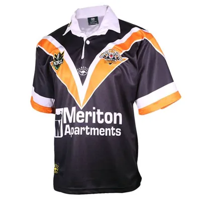 Maillot Héritage Rétro Wests Tigers 2000 | Maillot Officiel Vintage Rugby