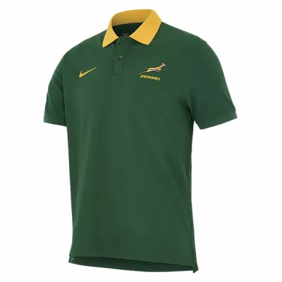 Polo Piqué Homme Springboks Afrique du Sud 2025