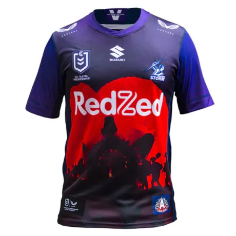 Maillot Rugby Homme ANZAC Melbourne Storm 2021