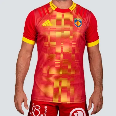Maillot Extérieur Perpignan USAP 2021-22 – Équipement Officiel Rugby