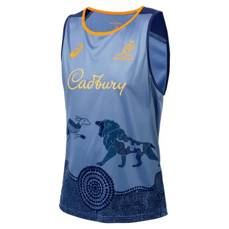 Wallabies Training Singlet 2025 – Lightweight Rugby Gear for Men