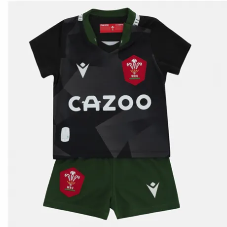 Kit Rugby Extérieur Enfant Pays de Galles 2021-22 | Maillot & Short Officiels