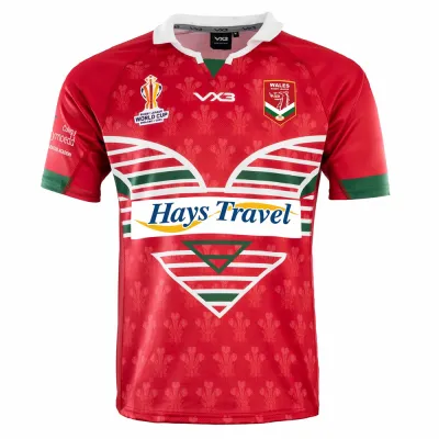 Maillot Pays de Galles Rugby 2021 – Officiel WRU à domicile